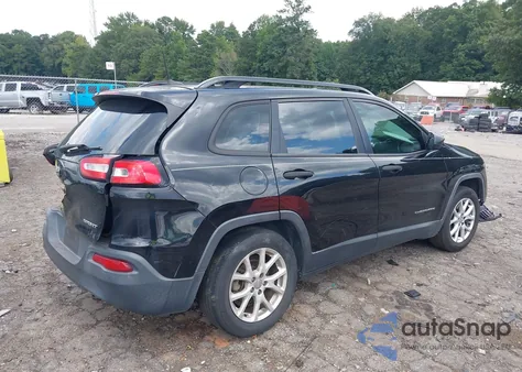 2016 Jeep Cherokee Sport из США, поврежденный, VIN 1C4PJLAB6GW107834